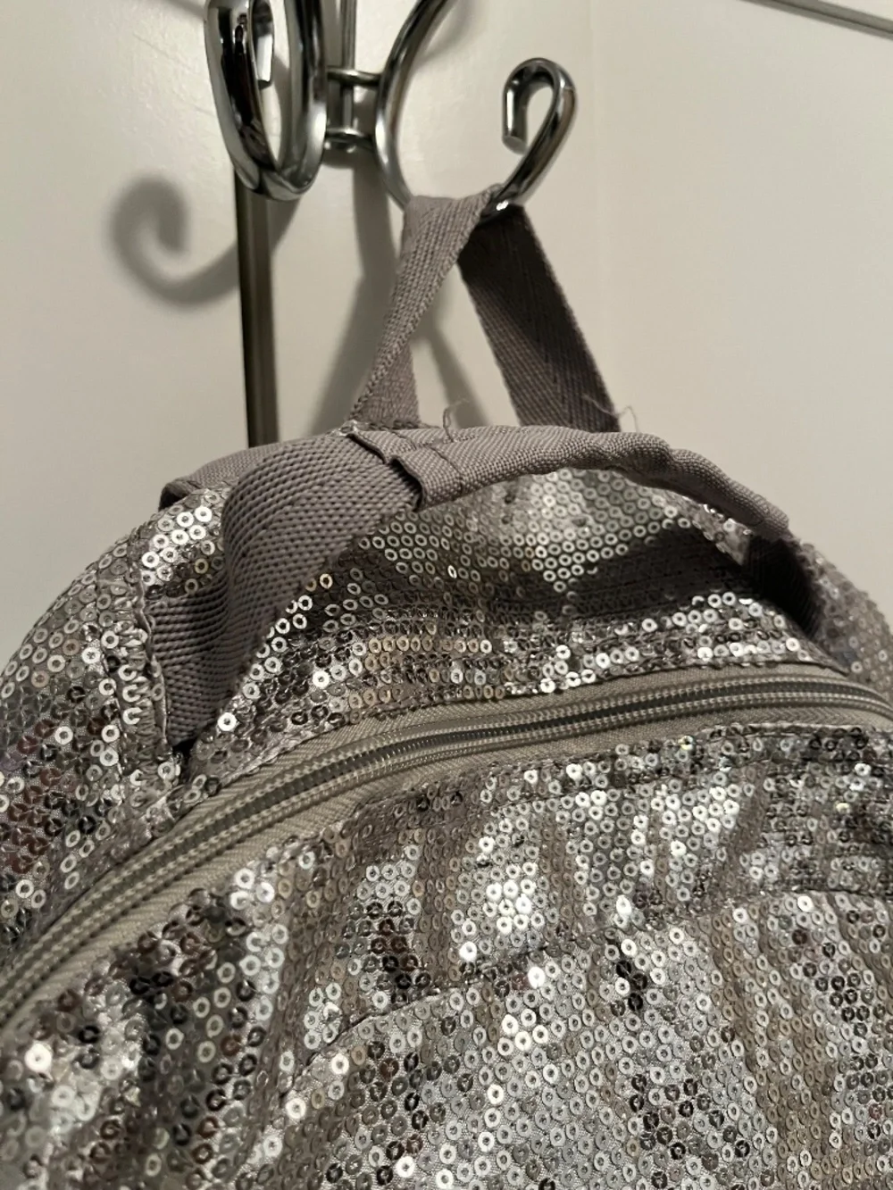 children’s sequin sparkly blue silver backpack, the children’s place